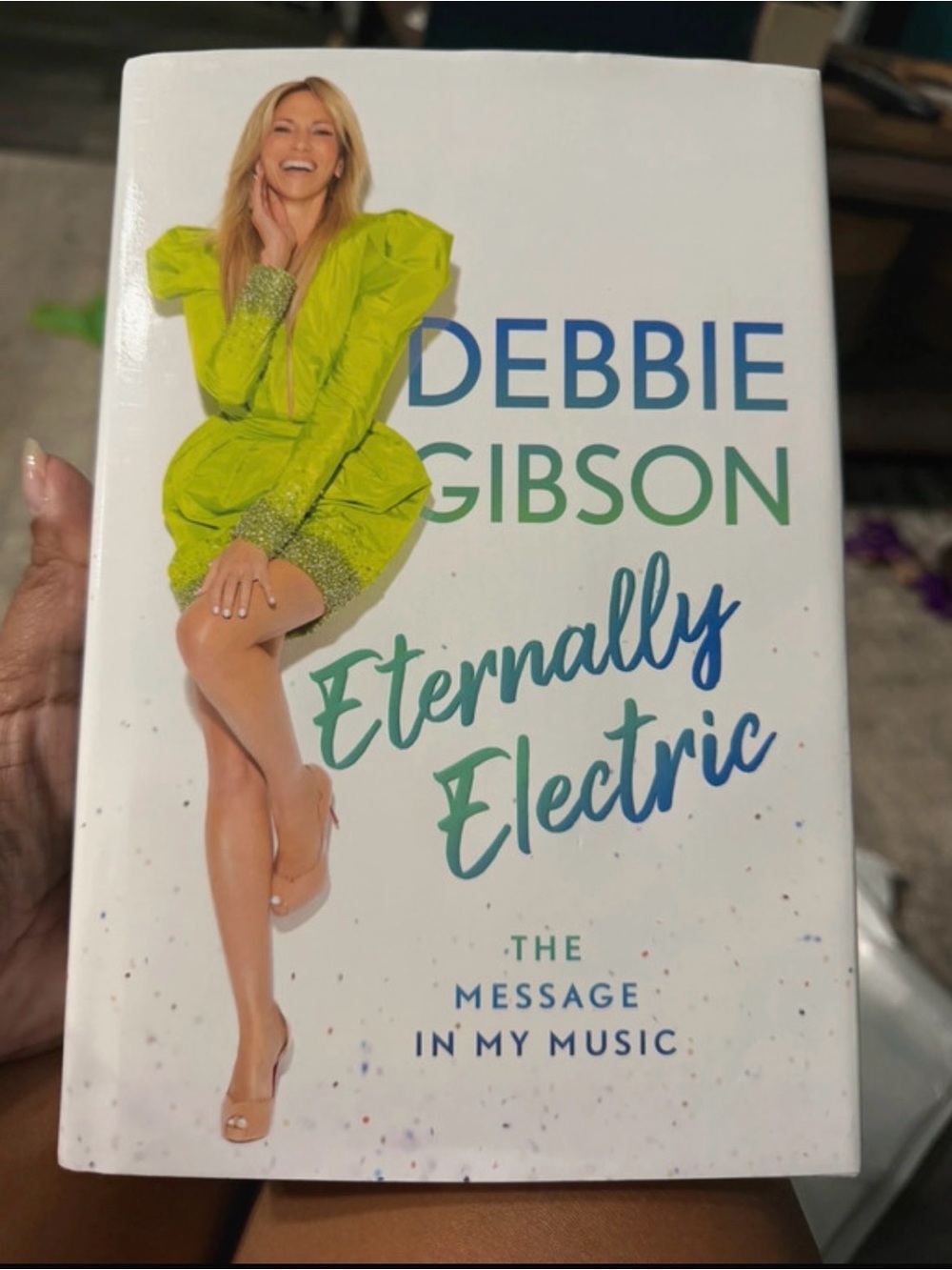 Eternally Electric Hardcover Book - Lime Green Cover